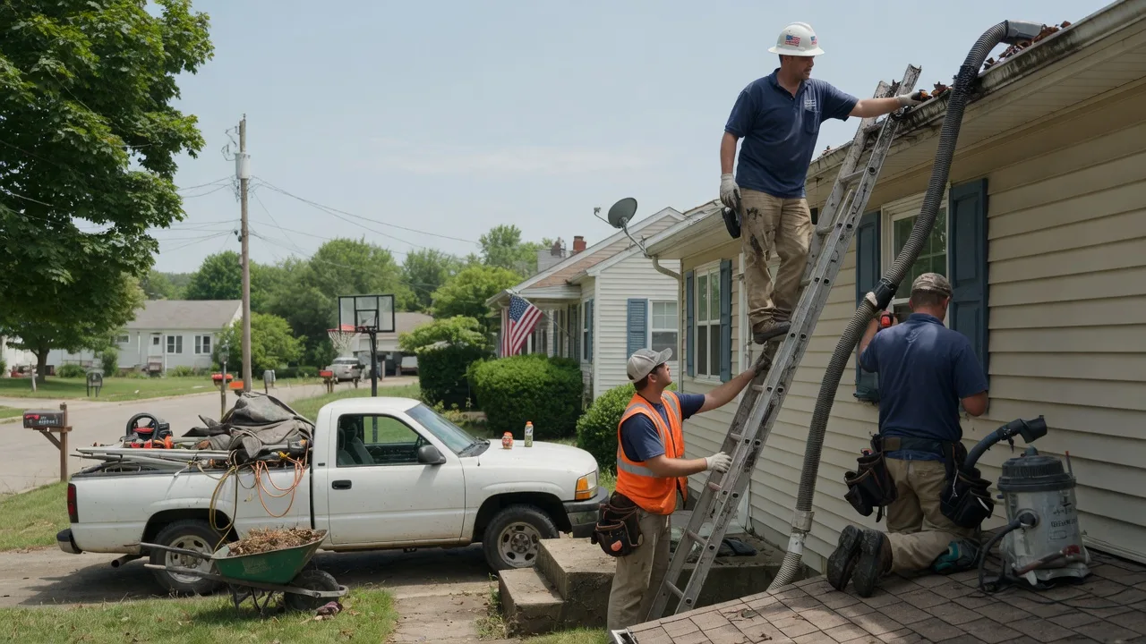 Gutter Installation in Steeles Tavern, VA near me